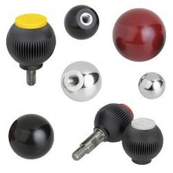 Ручки шаровые Н-12 для рычагов управления рубильников, приборов, шкафов и щитков управления электрооборудования (пластик)
